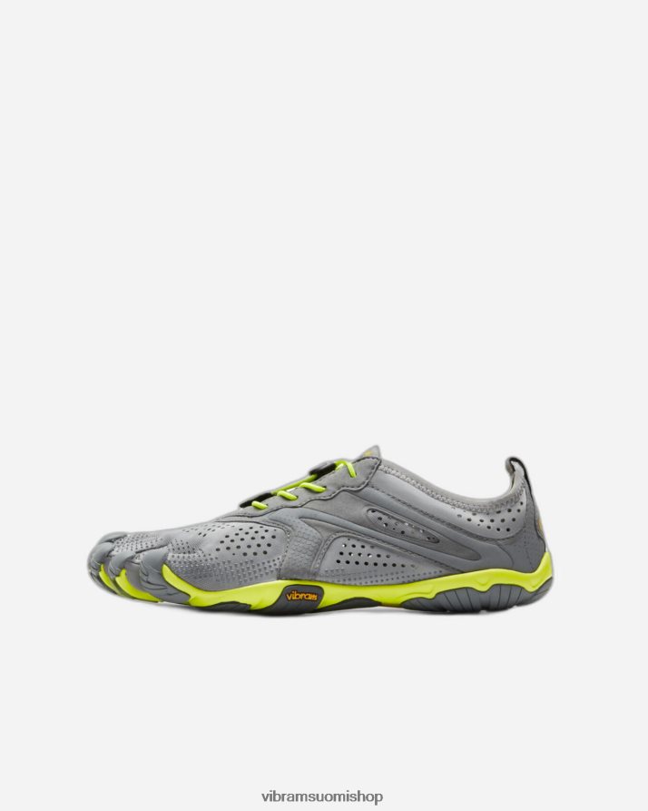 jalkineet 26FF19 Vibram v-ajo harmaa/keltainen miehet