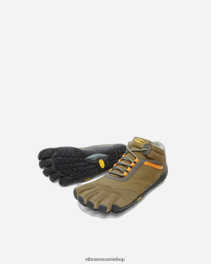 jalkineet 26FF106 Vibram Trek nousu eristetty khaki/rypäle naiset